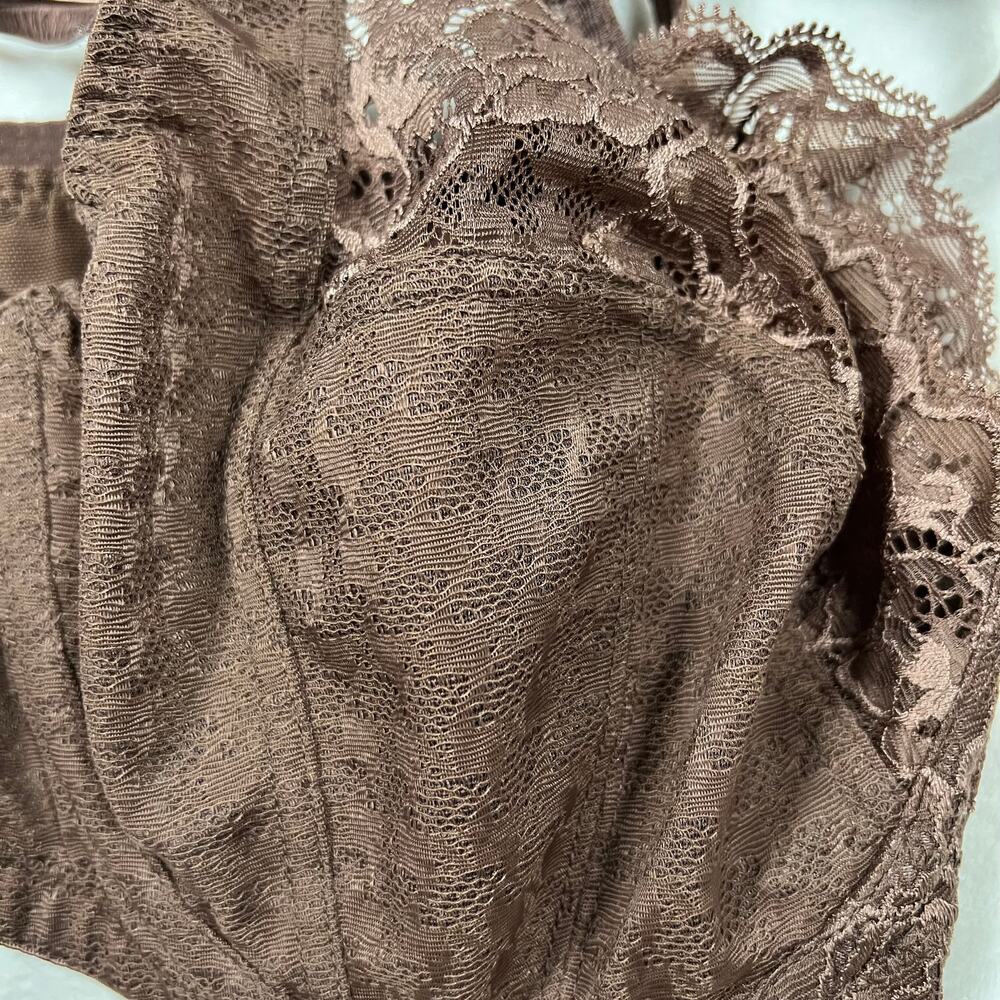 Panache| Womens brown intimate underwire balconette lace bra - Picture 13 of 13